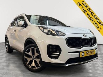 White Used 2017 Kia Sportage GT-Line SUV | £9,698 (Fair price)