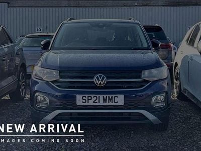 Used VW T-Cross United 95 HP (69 kW) 2021 Blue SUV