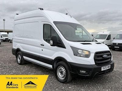 Usado Ford Transit 130 HP (95 kW) 2020 Branco Van
