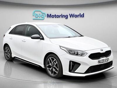 Used Kia Ceed GT-Line 138 HP (101 kW) 2020 White Hatchback