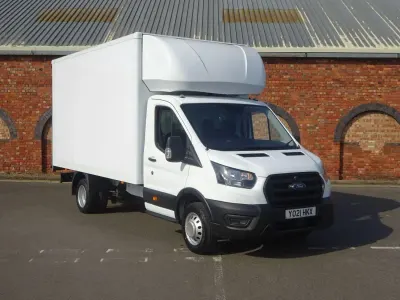 Begagnad Ford Transit 130 HK (95 kW) 2021 Vit Cab