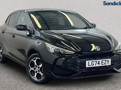 Metallic black pearl Used 2024 MG MG3 Trophy Hatchback | £13,990 (Fair price)