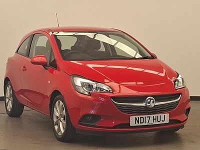 Used Vauxhall Corsa 75 HP (55 kW) 2017 Red Hatchback