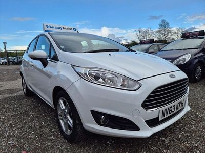 Used Ford Fiesta Zetec 2014 White Hatchback