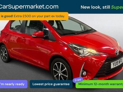 Used Toyota Yaris 111 HP (81 kW) 2019 Red Hatchback