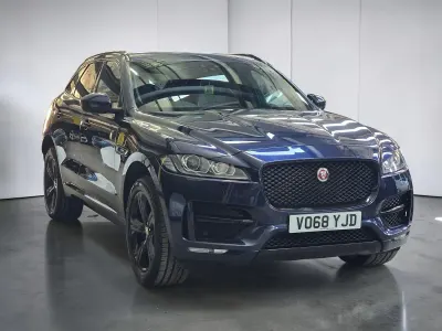 Used Jaguar F-Pace R-Sport 240 HP (176 kW) 2018 Blue SUV