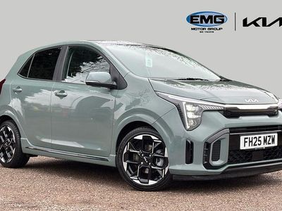 Used Kia Picanto GT-Line S 77 HP (56 kW) 2025 Adventurous green Hatchback