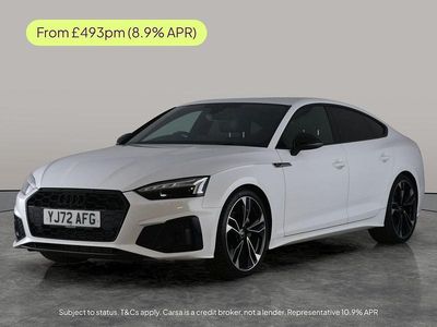Used Audi A5 Sportback Black Edition 2022 White Hatchback