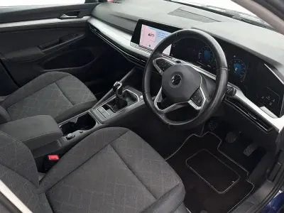 Used VW Golf VII S 130 HP (95 kW) 2020 Blue Hatchback