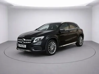Used Mercedes GLA180 AMG line 122 HP (89 kW) 2019 Black SUV