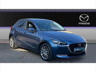 Used Mazda 2 Inclusive 90 HP (66 kW) 2022 Blue Hatchback