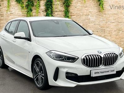 Used BMW 118 M Sport 134 HP (98 kW) 2021 White Hatchback