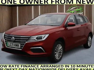 Used MG MG5 EV Excite 114 kW (156 HP) 2021 Red Estate