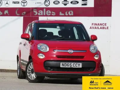 Used Fiat 500L Pop Star 95 HP (69 kW) 2015 Red MPV