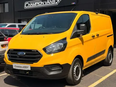 Used Ford Transit Custom 130 HP (95 kW) 2022 Yellow Van