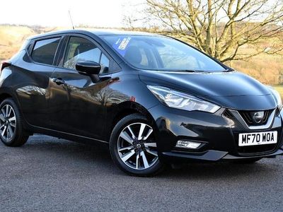 Black Used 2020 Nissan Micra Tekna Hatchback | £10,321 (Fair price)