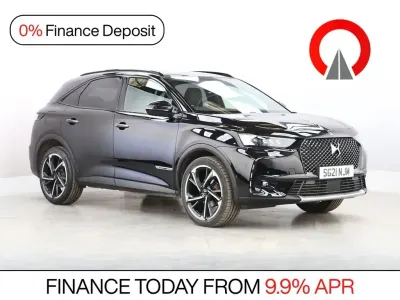 Used DS Automobiles DS7 Crossback 225 HP (165 kW) 2021 Black SUV