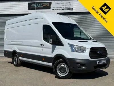 Used Ford Transit 125 HP (91 kW) 2015 White Van