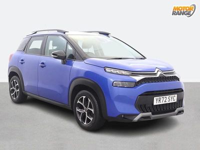 Begagnad Citroën C3 Aircross PureTech 2022 Blå SUV