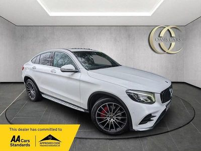 Used Mercedes GLC250 AMG Line Premium 204 HP (150 kW) 2018 White Coupe