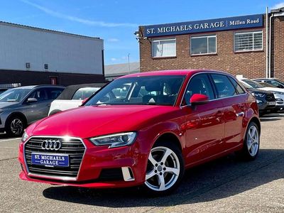 Used Audi A3 Sportback Sport 150 HP (110 kW) 2018 Red Hatchback