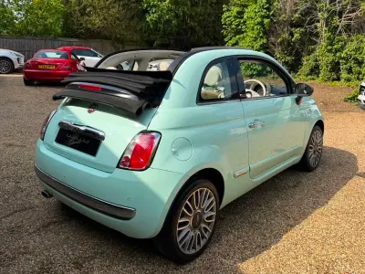 Used Fiat 500 2014 Green Cabriolet