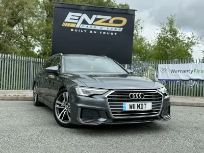 Used Audi A6 S-Line 204 HP (150 kW) 2018 Grey Estate