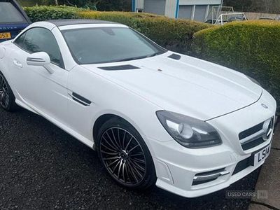 Used Mercedes SLK250 AMG 2014 White Cabriolet