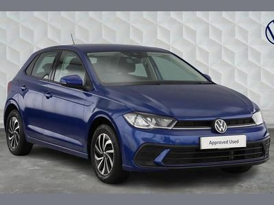 Used VW Polo Life 95 HP (69 kW) 2023 Blue Hatchback