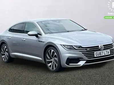 Used VW Arteon R-line 280 HP (205 kW) 2017 Silver Hatchback