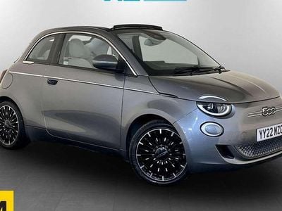 Used Fiat 500e La Prima 86 kW (118 HP) 2022 Grey Cabriolet
