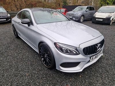 Używany Mercedes C220 AMG line 170 KM (125 kW) 2016 Srebrny Coupe