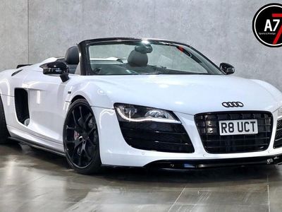 Used Audi R8 Spyder Business 525 HP (386 kW) 2010 Blue Cabriolet