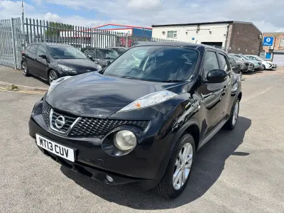Used Nissan Juke Acenta 110 HP (80 kW) 2013 Black SUV