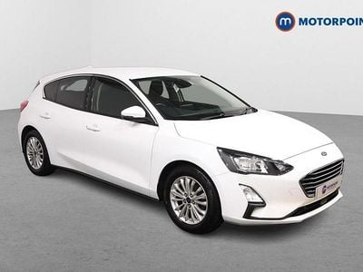 Used Ford Focus Titanium 125 HP (91 kW) 2019 White Hatchback