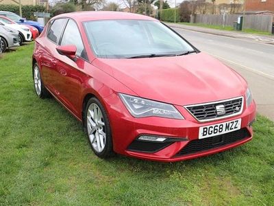 Used Seat Leon FR 125 HP (91 kW) 2018 Red Hatchback