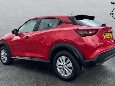 Used Nissan Juke Visia 114 HP (83 kW) 2022 Red SUV
