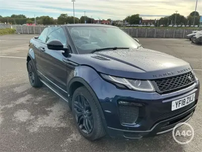 Used Land Rover Range Rover evoque HSE Dynamic 2018 Blue Cabriolet