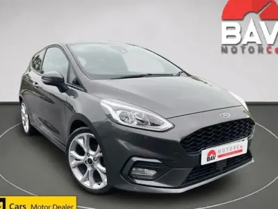 Used Ford Fiesta ST-Line 125 HP (91 kW) 2018 Grey Hatchback