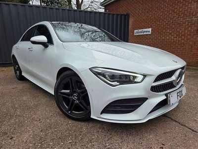 Used Mercedes CLA180 AMG line 136 HP (100 kW) 2020 White Sedan