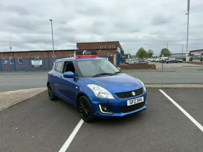Usado Suzuki Swift SZ-L 94 HP (69 kW) 2016 Azul Citadino