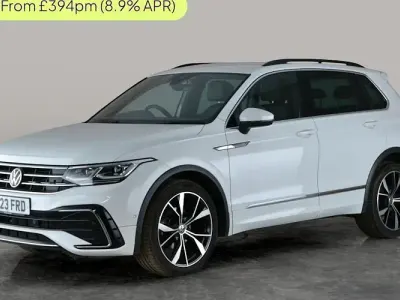 Used VW Tiguan R-line 150 HP (110 kW) 2023 White SUV