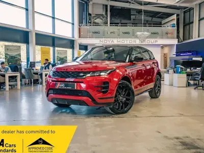 Used Land Rover Range Rover evoque HSE Dynamic 182 HP (133 kW) 2019 Red SUV