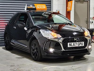 Used DS Automobiles DS3 Connected Chic 2017 Black Hatchback