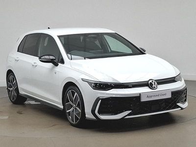 New VW Golf VIII Black Edition 150 HP (110 kW) 2025 White Hatchback