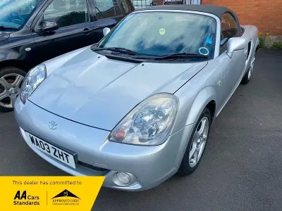 Used Toyota MR2 140 HP (102 kW) 2003 Silver Cabriolet