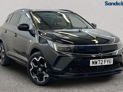 Used Vauxhall Grandland X Ultimate 131 HP (96 kW) 2024 Black SUV