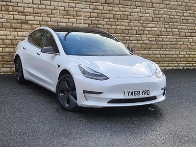 Used Tesla Model 3 Long Range AWD 366 kW (498 HP) 2020 White Sedan