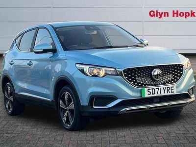 Used MG ZS Excite 105 kW (143 HP) 2021 Blue SUV