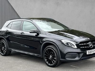 Used Mercedes GLA200 AMG line 156 HP (114 kW) 2019 Black SUV
